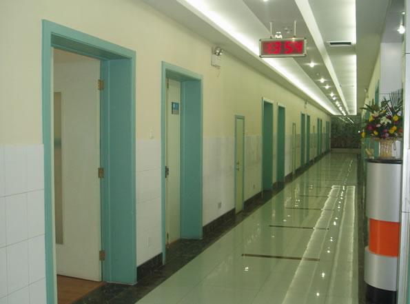 济南市中心医院整形外科济南中心医院医院走廊