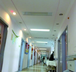 青海省人民医院颌面整形外科青海人民医院颌面医院楼道