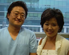 韩国UcanB整形外科医院播音员吴英实来访韩国UcanB整形医院