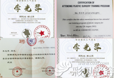 李光琴个人殊荣