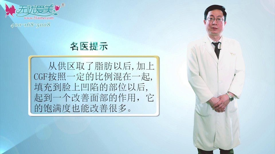 北京玉之光王明利解答活性脂肪再生移植面部填充是什么？