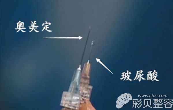 奥美定和玻尿酸注射针头大小是不一样的