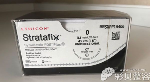 美国强生蓝钻鱼骨线是可吸收线吗