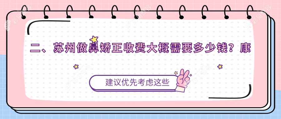 苏州鼻矫正价格揭秘：了解隆鼻失败修复费用，重塑完美鼻型指南