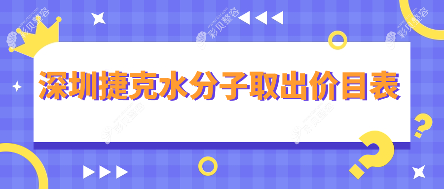 深圳专业医美机构揭秘：骨粉取出5000元起，捷克水分子取出仅需30000元