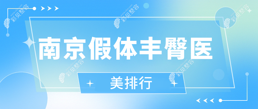 南京假体丰臀医美推荐医院排名，专业丰臀效果佳，假体丰臀价格8000元起