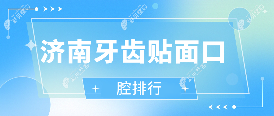 济南牙齿贴面优选医院盘点：山东历城发奎等十家口腔门诊哪家更强？