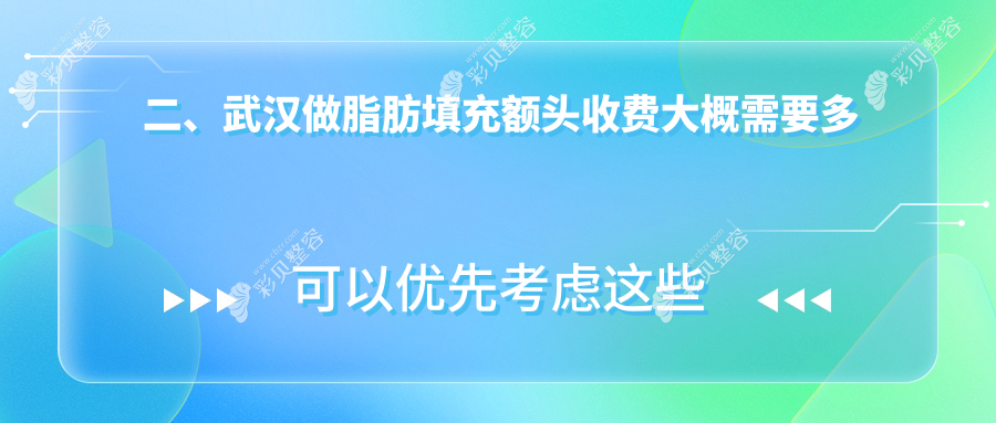 武汉脂肪填充额头费用揭晓：专业医美服务，价格仅需15000元起！