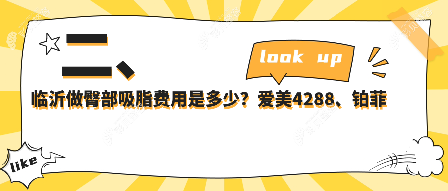 临沂专业臀部吸脂塑形费用揭晓，探究臀部吸脂价格究竟几何？
