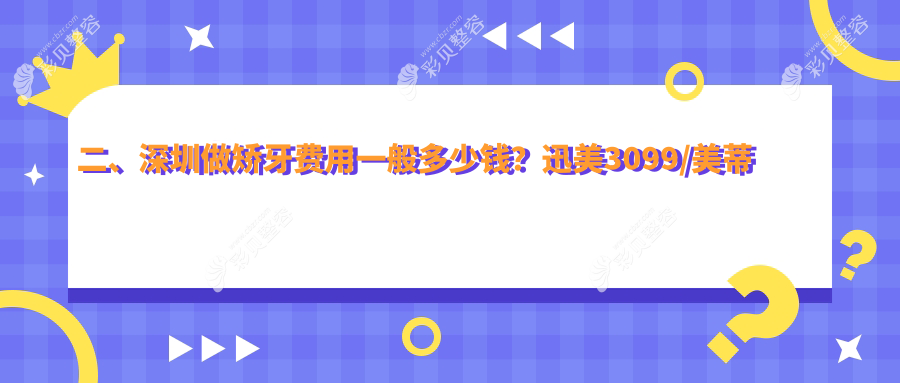 深圳矫牙价格一览：揭秘舌侧牙齿矫正特惠，仅需15000元起！