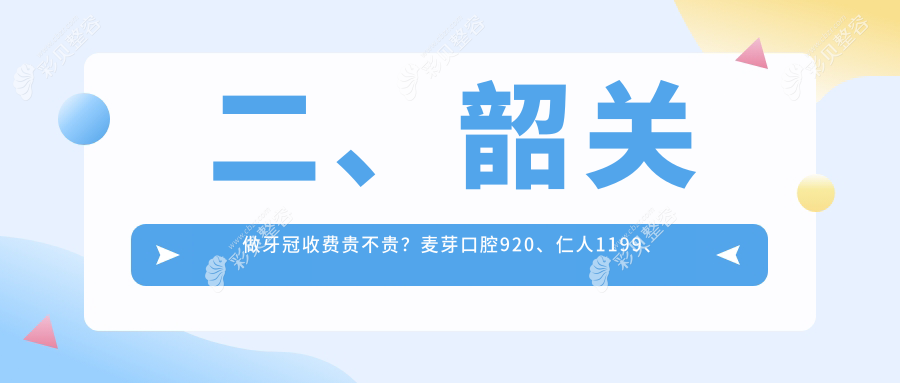 韶关牙冠价格揭秘：含活动义齿、补牙及根管治疗全面费用指南