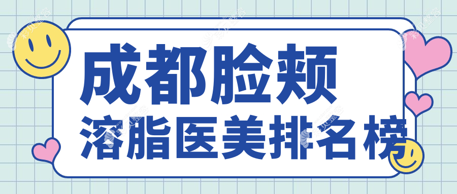 成都脸颊溶脂推荐医院：璞龄医疗美容与画美医疗美容医院哪家更专业