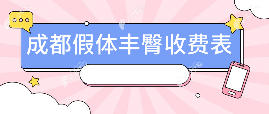 成都假体丰臀整形价格揭秘：专业医美服务，丰臀仅需8000元起！