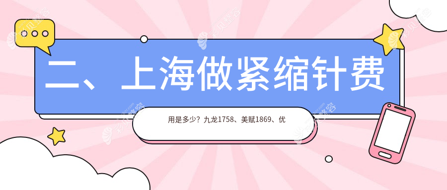 上海紧缩针收费标准全解析 用户必看价格表及医院地址指南
