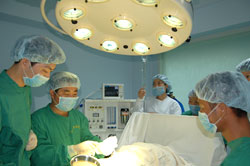 海南省皮肤病医院激光整形美容中心海南皮肤病医院整形手术室
