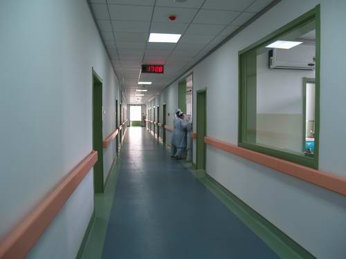 河南省直属机关第二医院整形美容科河南省直属机关二院医院走廊