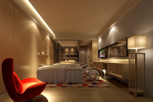 福州台江海峡美容医院福州海峡SPA包间