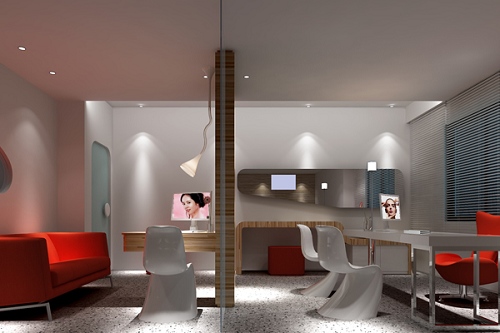 福州台江海峡美容医院福州海峡一楼咨询室