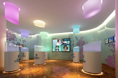 福州台江海峡美容医院福州海峡一楼展示厅