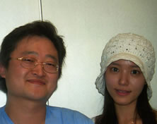 韩国UcanB整形外科医院演员郑诗雅来访韩国UcanB整形医院