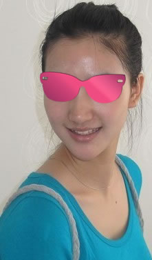 垫下巴美女是这样l练成的，积极起来吧