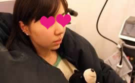 我记得这时候较紧张，马上就要打针了~~