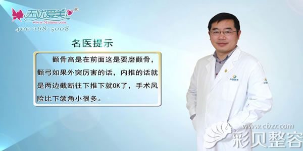 上海天大整形医院陈小伟医师讲解颧骨内推手术的方法及风险