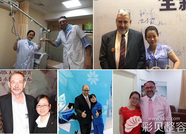 张丹参加学术交流会议并与外国医生合影