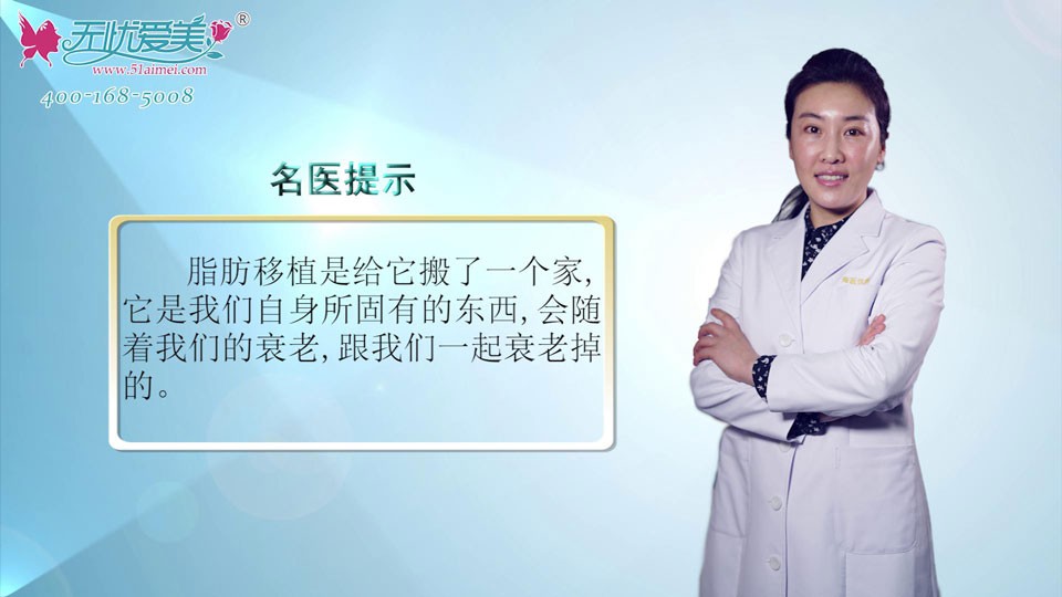 北京海医悦美张亚洁视频分享:脂肪填充成活后效果长久吗？
