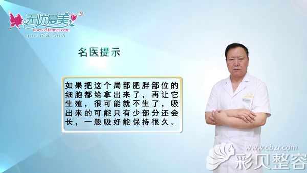 泉州脂管加邵起民医生表示吸脂减肥后皮肤不会松弛