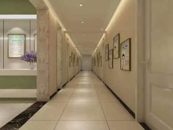 张家界依莱美美容整形医院走廊区效果