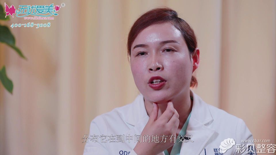 北京奥德丽格马晓艳讲述颈阔肌的分布类型