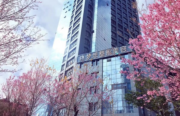 昆明梦想医疗美容医院医院外景大楼