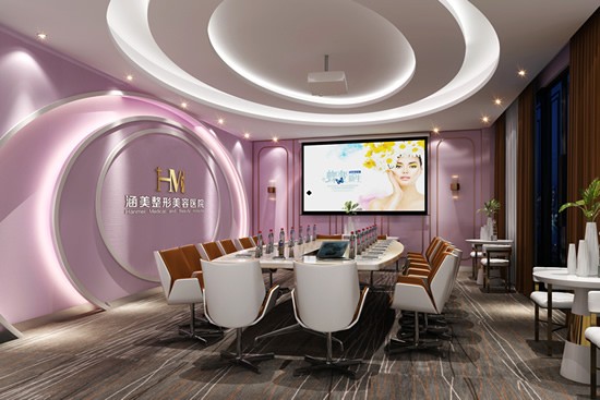 广东涵美医疗美容医院韶关涵美会议室效果