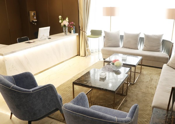 武汉亚韩整形外科医院休息区