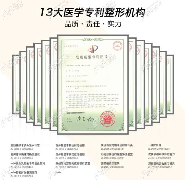 北京艾玛整形有13个专项整形技术