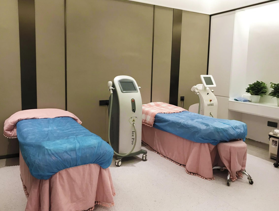 武汉新至美医疗美容门诊部激光美肤室