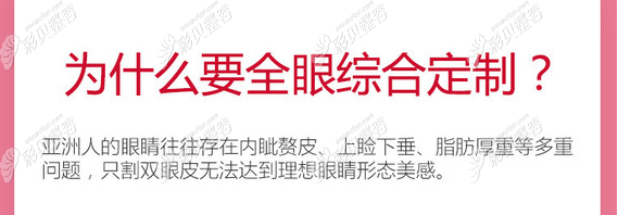 眼综合包括内眦赘皮,脂肪厚重等项目 眼综合包括内眦赘皮,脂肪厚重等项目