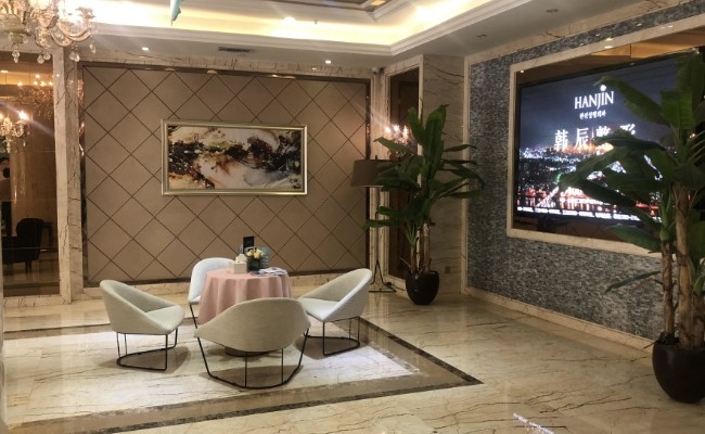 武汉韩辰医疗美容医院院内一角