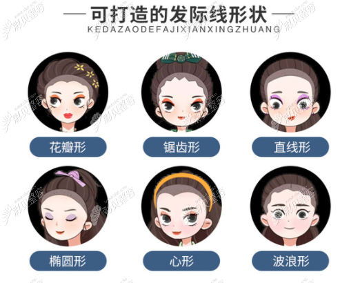 女士种植发际线什么样的好看,但不想光头,后脑勺能不剃发吗