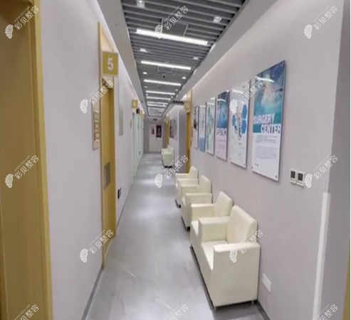 上海天坛普华医院走廊
