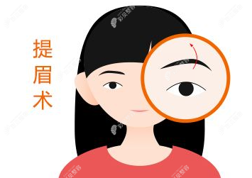 提眉（悬眉）