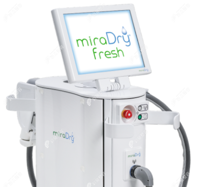 美国清新微波MiraDry止汗仪器的样子