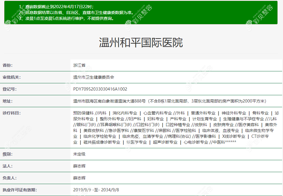 温州和平国 际医院卫健委认证