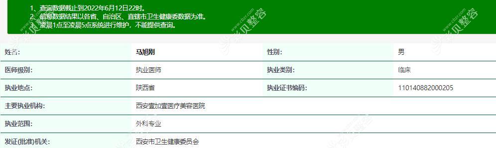 西安壹加壹医疗美容医院马旭刚
