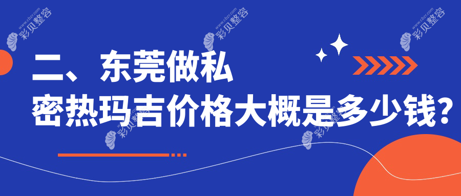 东莞私密热玛吉价格大揭秘：处女膜修复低至3000元，小阴唇手术同价特惠！紧缩术只要8千元起