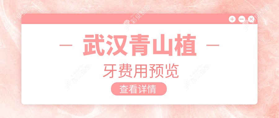 武汉青山植牙费用预览